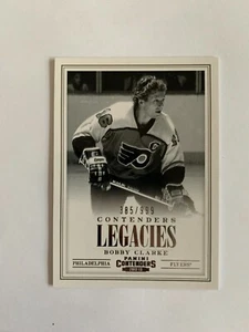 2012-13 Panini Contenders Legacies #3 Bobby Clarke 385/999 - Philadelphia Flyers - Picture 1 of 2