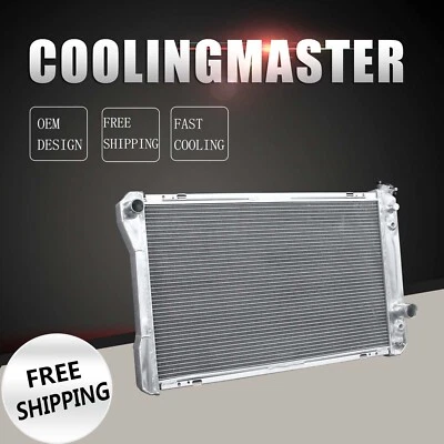 Radiador 3 filas Fit Chevrolet Camaro Pontiac Firebird 1982-1992 5,0 L 3,1 L V6 V8 AT Foto 1 de 4