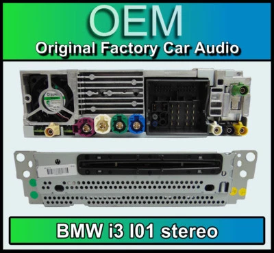 BMW i3 Sat Nav stereo DAB Radio stereo CD player satellite navigation - Image 1 of 4