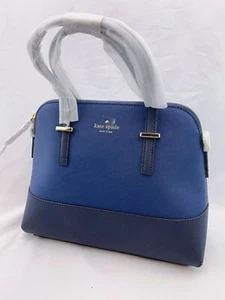 Neu mit Etikett Kate Spade Maise Cedar Street Handtasche Umhängetasche in Laguna/Marineblau PXRU4471 - Bild 1 von 5