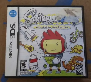 Scribblenauts (Nintendo DS, 2009) - used in great condition, complete - Picture 1 of 3