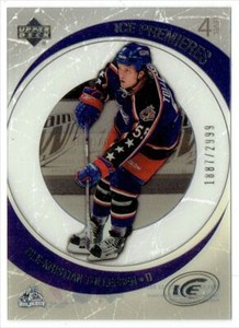 2005-06 UPPER DECK ICE PREMIERES OLE-KRISTIAN TOLLEFSEN ROOKIE 1887/2999