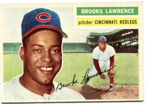COLLECTIBLE 1956 Topps grey back #305 Brooks Lawrence (Ex-Mint) - Picture 1 of 2