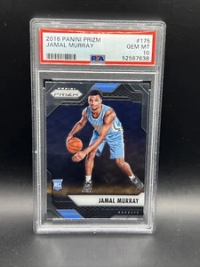 2016 Panini Prizm Jamal Murray #175 Nuggets Denver Rookie RC PSA 10 Gem Mint - Picture 1 of 2