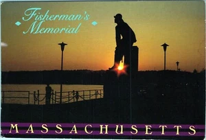 Fisherman's Memorial Postcard Massachusetts Postcard 2534 Unposted - Picture 1 of 2