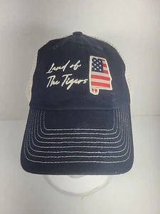 Auburn Tigers Snapback Land Of The Tigers Mesh White/Blue Hat Cap-1Size Fits All - Picture 1 of 6