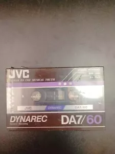 JVC DYNAREC DA7 60 Blank Audio Cassette Tape (Sealed ) - Picture 1 of 2