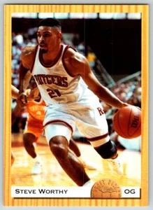 1993-94 CLASSICS DRAFT PICKS STEVE WORTHY RUTGERS SCARLET KNIGHTS #80 - Picture 1 of 2