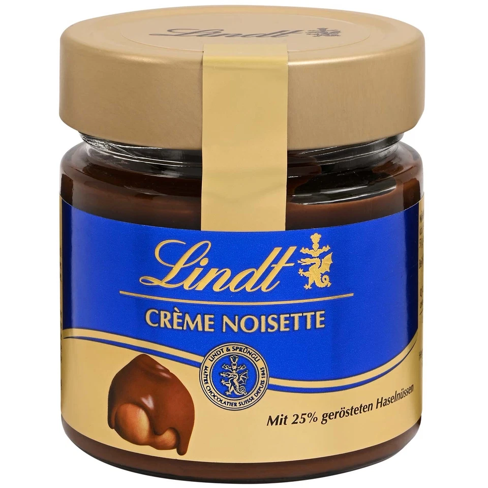 LINDT chocolate crema Noisette avellana y cacao 1 frasco 220 g ENVÍO GRATUITO Foto 1 de 1