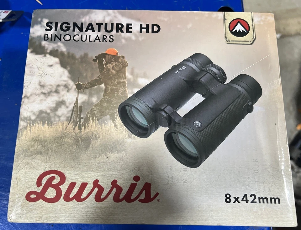 Burris Signature HD 8x42 Green Binoculars 300298 NEW - Image 1 of 4