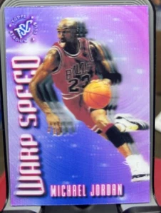 1995/96 Stadium Club Warp Speed Michael Jordan Lenticular 3-D 1 Of 1 Custom - Picture 1 of 3