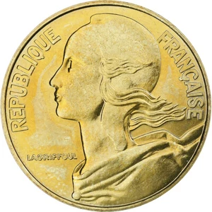 [#349533] France, 20 Centimes, Marianne, 1986, Pessac, Aluminum-Bronze, MS, KM:9 - Picture 1 of 2