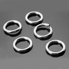 10 X Strong Solid Sterling 925 Silver 6mm Jump Rings High Quality 1.0mm Wire