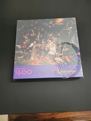 A Renaissance Christmas Puzzle 1500 Piece Jigsaw SPRINGBOK SEALED 28 x 36 NEW - Image 1 of 4