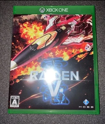 Raiden V First Production Limited Rare Xbox One Japan Ver. Complete Tested - Image 1 of 3