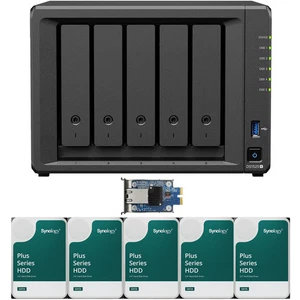 Synology DS1525+ 5-Bay 8GB RAM, 10GbE 30TB (5x6TB) Synology Plus Drives - Picture 1 of 1