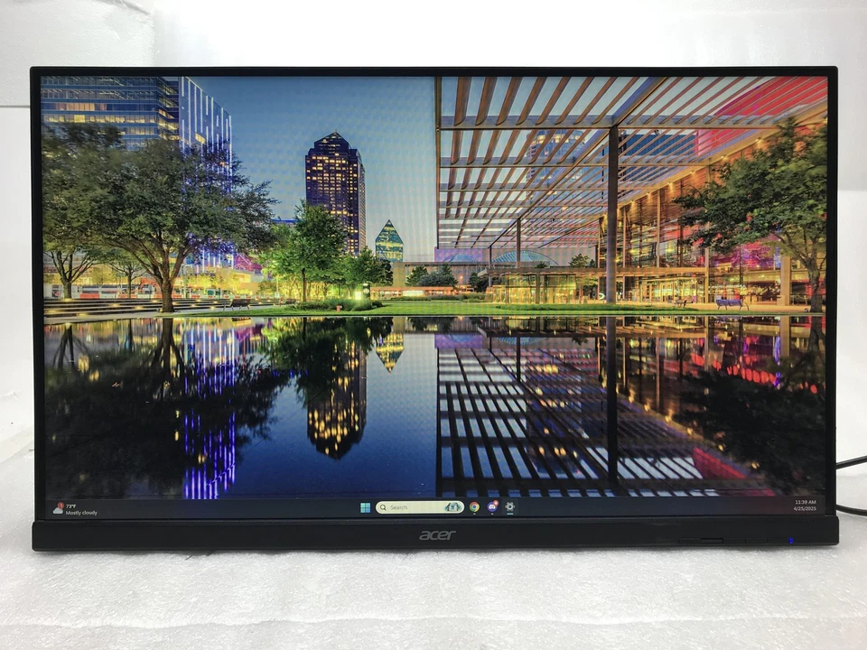 ACER V276HL 27" (Cbmd) LED Backlit Full HD Monitor 1920x1080 NO STAND/ NO CABLES - Image 1 of 4