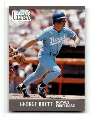 1991 Ultra #144 George Brett - Image 1 of 2