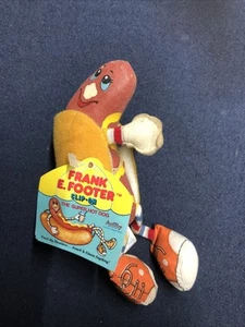 Amtoy American Greetings Hot Dog Plüschtier Frank E Footer Pincher Ganz Bros Vintage - Bild 1 von 3