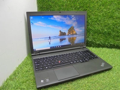 LENOVO THINKPAD T540P WINDOWS 10 i5 4300M 8GB 240GB SSD WIDESCREEN FAST LAPTOP - Image 1 of 4