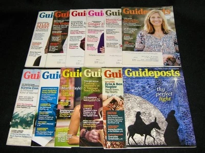 12 Guideposts Magazines Complete Year 2018 ~ Inspirational Christian Stories (H) - Image 1 of 4