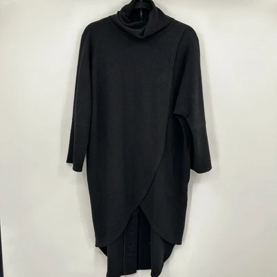 Новый с Ярлыками Joseph Ribkoff черный текстурированный воротник асимметричный кромки платье размер 8 - Изображение 1 из 4