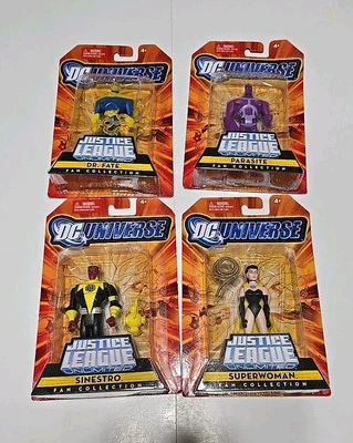 DC Universe Коллекция Фанатов Лига Справедливости Неограниченный Лот из 4 Фигурок - Изображение 1 из 4
