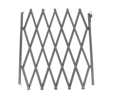Bettacare Pet Barrier Wood, Expandable Dog Barrier, Grey, 60cm - 108cm