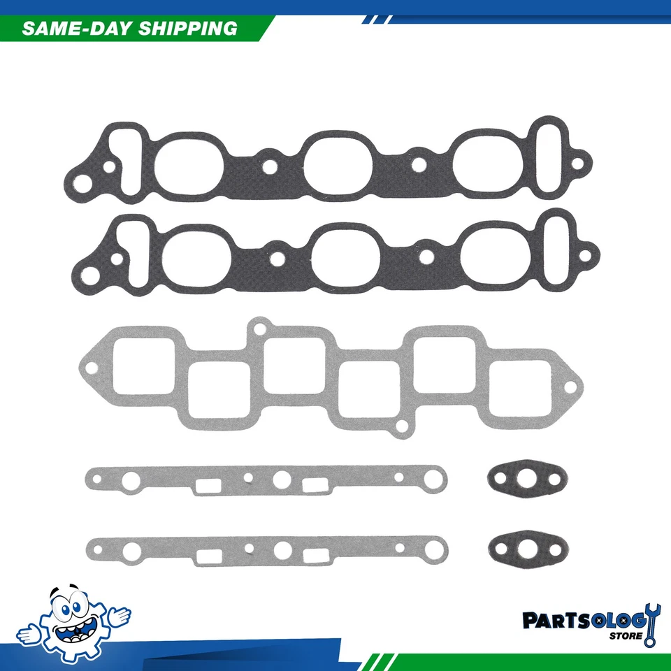 DNJ IG1145 进气歧管垫片 适用于 93-97 克莱斯勒道奇 Concorde 3.5L V6 SOHC — 第 1/1 张图片