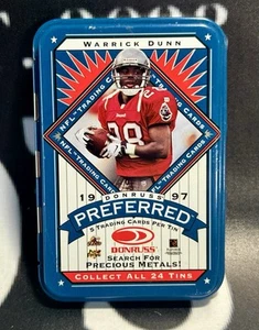 🚨Warren Dunn 1997 Donruss Preferred Collectors NFL Football Bucs Tin- No Cards - Picture 1 of 5