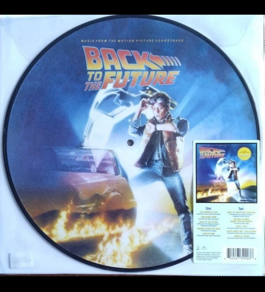 BACK TO THE FUTURE [O.S.T.] RSD PICTURE DISC LIMITED EDITION VINYL - NEW MINT - Image 1 of 3