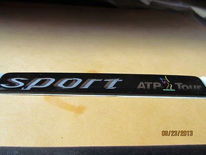 SPORT ATP TOUR EMBLEM BADGE DECAL 6" BY 7/8" NOS OEM - Imagen 1 de 1