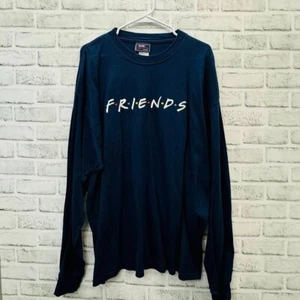 NBC Experience Store FRIENDS Pullover Crewneck Sweatshirt Blue Size XXL - Picture 1 of 9