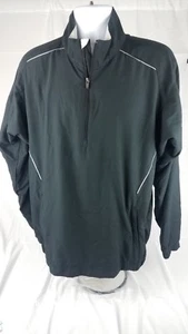 Mens Page & Tuttle Free Swing Blue 1/2 Zip Windbreaker Pullover Jacket sz LG - Picture 1 of 4