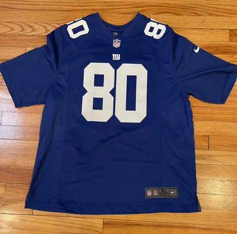 Nike On Field New York Giants #80 Victor Cruz NFL Stitched Jersey Size XL Men Cover
