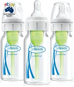 Dr. Brown'S Options plus with Level 1 Teat Feeding Bottle 3 Pack, 120 Ml - Picture 1 of 12