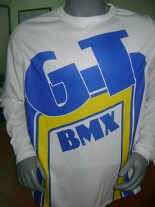 GT OLD SCHOOL FAHRRAD TRIKOT KLASSISCH BMX TRIKOT FAHRRAD SHIRT BMX VINTAGE XL BMX WEISS - Bild 1 von 5