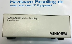 Minicom CAT5 Audio Video Display Line Splitter Transmitter 8-port 1VS22019/R - Bild 1 von 2