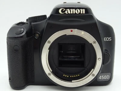 Canon EOS 450D DSLR -Digitalkamera - nur Gehäuse (Defekt) - Vom Händler- - Bild 1 von 4