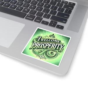 Prosperity Stickers, Inspirational Stickers for Journals, Scrapbooking, - Picture 1 of 4