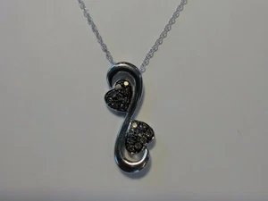 18" Diamond Necklace 18 Diamonds .18 Carat T.W. 925 Silver 1.5dwt (MP1039341) - Picture 1 of 1