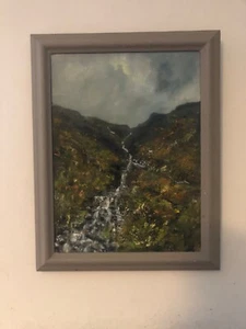 JEAN SANDHAM - BASE BROWN SEATHWAITE - Öl auf Leinwand - Lake District Kunst - Bild 1 von 5
