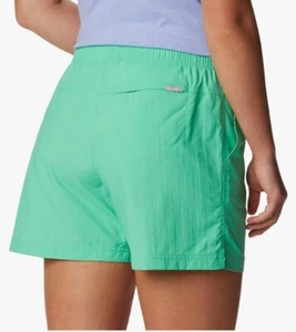 Columbia Women's Sandy River 3"inseam Outdoor Shorts Green XL - Picture 1 of 5