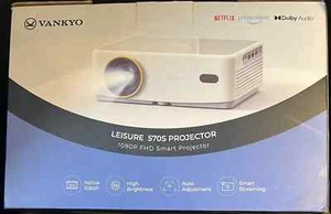 NEW Vankyo - Leisure 570S - Portable 1080P Full HD Video Projector- Dolby Audio - Picture 1 of 2