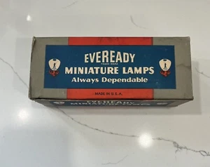 Oldtimer GE Eveready Mazda Autoteil Automobile Lampen Werbung #2330 6-8 Volt - Bild 1 von 7