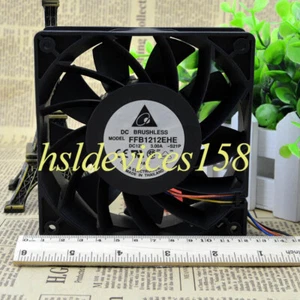 1pc Delta FFB1212EHE 3A 12V 12cm 12038 4-wire Double Ball Cooling Fan - Picture 1 of 3