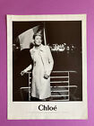 publicité Chloé 1996 printemps été mode vintage 90 Linda Evangelista