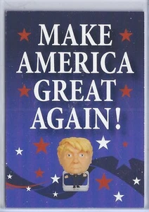 Trump Make America Great Again Squeezeez Promo Card Chicago Show Breygent - Picture 1 of 2