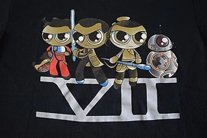 STAR WARS FUNKO POP The Force Awakens T-Shirt Poe Rey Finn BB-8 Disney S M L 2X - Picture 1 of 5