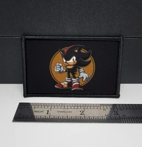 Video Game Inspired Morale Patch Custom Tactical Shadow From Sonic 2x3 inch - Picture 1 of 2